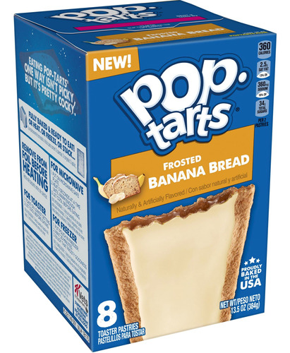 Kellogg's Pop-tarts - Pasteles Tostadores, Alimentos Para El