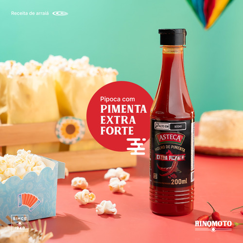Molho De Pimenta Asteca Extra Picante 200ml