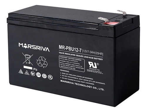 Bateria Marsriva 12v/7ah Para Ups