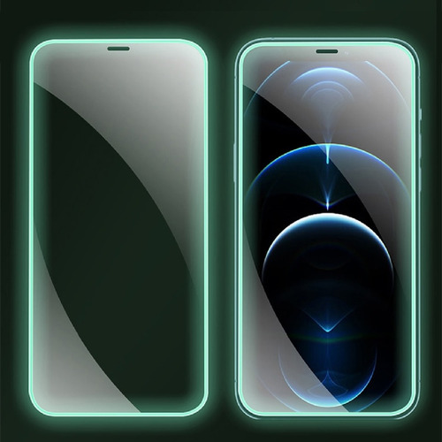 Lamina Borde Fluorescente Luminoso Para iPhone 13