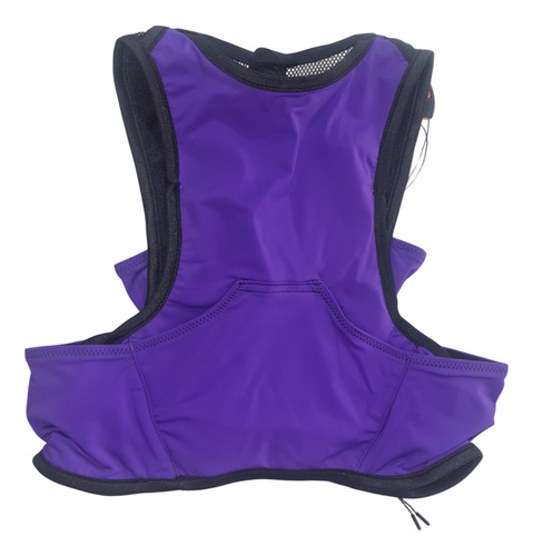 Chaleco Hidratacion Als Running Trekking Trail 7lts Colores Violeta 2xs/s