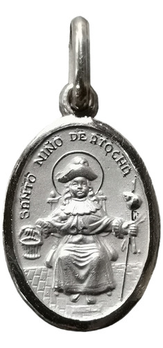 Medalla Plata 925 Santo Niño De Atocha #1249 (medallas Nava)