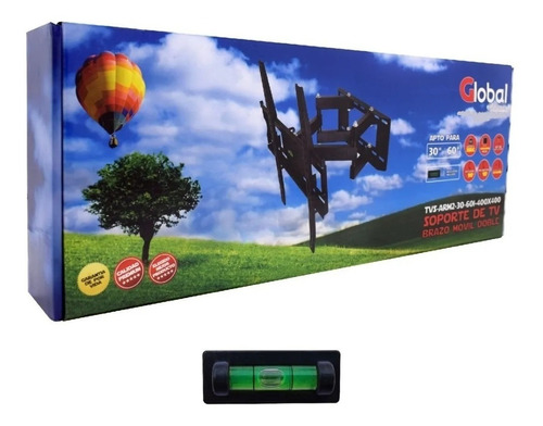 Soporte Tv Lcd Led Doble Brazo Movil Vesa 400x400 30 A 60