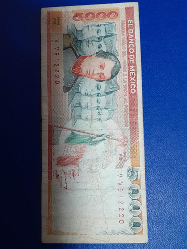 Quiero Vender Un Billete De 5000 Pesos