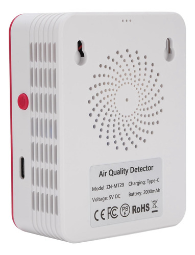 Probador De Calidad Del Aire Wifi, Diseño 15 En 1, Pantalla