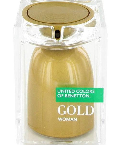 Gold Women United Colors Of Benetton Edt 75ml