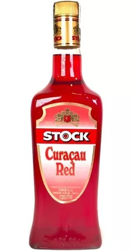 Imagem 1 de 1 de Licor Fino Stock Curaçau Red 720ml - Original