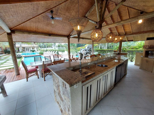Imagem 23 de 30 de Belíssimo Sobrado Jardim Acapulco, 6 Suítes - V715