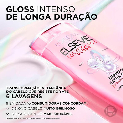 Shampoo Elseve Glycolic Gloss 200ml