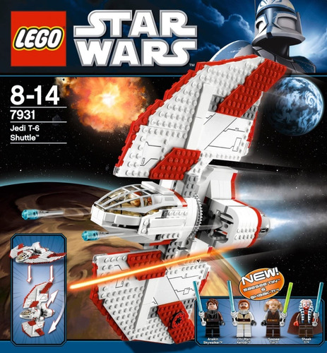 Todobloques Lego 7931 Star Wars T-6 Jedi Shuttle !