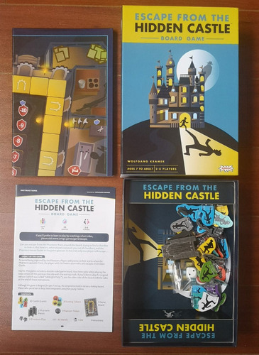 Escape From The Hidden Castle Gran Juego De Mesa Familiar (Usado)