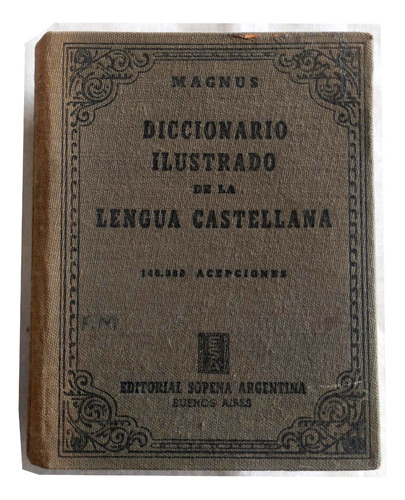 Diccionario Ilustrado De La Lengua Castellana - Magnus