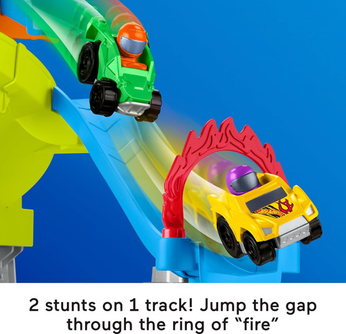 Fisher-price Little People - Juego De Pista De Carreras Con