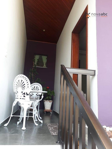 Sobrado Com 3 Dormitórios Para Alugar, 361 M² Por R$ 7.000,00/mês - Campestre - Santo André/sp - So0402