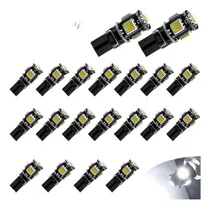Comprar 20 X Canbus Error Libre Blanco T10 5smd 5050 Led Interior Lu