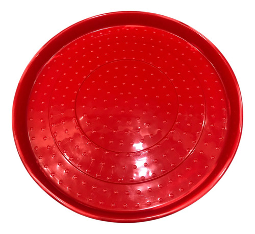 Comedero Plato Pollito Codornices Bebe 33 Cm X 2,5 Cm