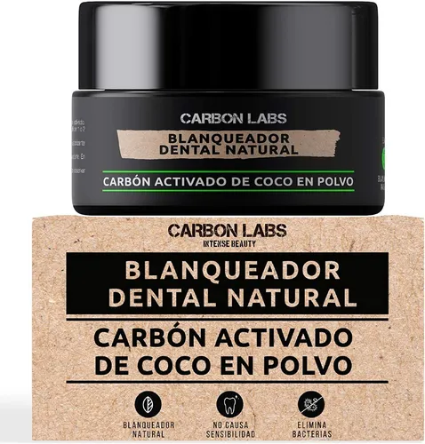 comprar Blanqueador Dental De Carbon Activado De Coco 100% Natural