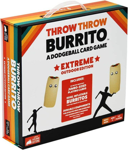 Throw Throw Burrito De Exploding Kittens Extreme Outdoor