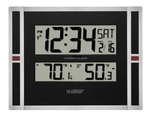 La Crosse Technology 513149 Reloj De Pared Digital Atomico D