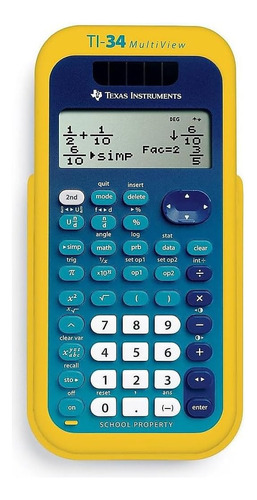 Calculadora Científica Texas Instruments Ti-34 Multiview - K