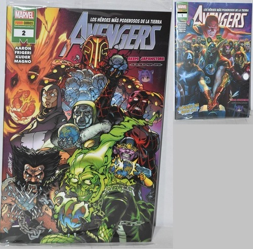 Avengers (2023): Avengers (2023), De Jason Aaron  Juan Frigeri. Serie Avengers (2023) Editorial Panini, Tapa Blanda En Español, 2023