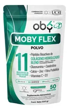 Colageno Hidrolizado 1, 2, 3 Y Marino | Glucosamina Condroitina Calcio Zinc Vitaminas C D + 4 Tipos Peptidos Premium Complex | Articulaciones Piel Huesos | Mujer Hombre | Oby Polvo Puro Sin Sabor 500g
