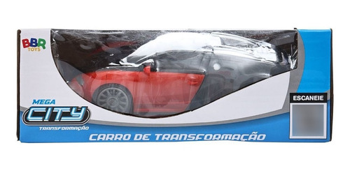 Carrinho Bate E Volta Com Sons E Luzes Transforma Em Robô