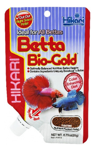 Hikari Tropical Betta Bio-gold Alimento Para Betta 20g