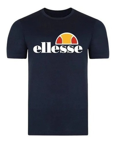 Camiseta De Manga Corta 100% Algodón Estampado Ellesse