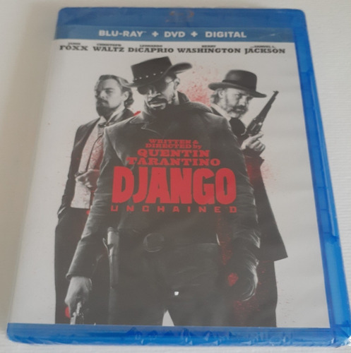 Django Unchained Blu-ray Nuevo Sellado Disponible
