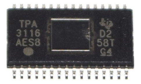 Tpa3116d2 Circuito Integrado Salida Audio Clase-d - Sge10626 (Usado)