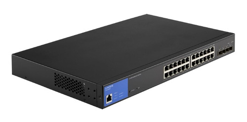 Switch Linksys Lgs328mpc 24 Puertos Gigabit Poe+ Sfp+ 10g