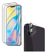 Comprar Vidrio Full Glue + Vidrio Camara Compatible Con iPhone 12