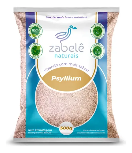 Psyllium Husk 500 G - O Melhor Psyllium | Parcelamento sem juros