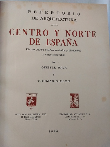 Libro - Repertorio Arquitectura Centro Norte España