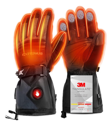 Buckwell Heated Gloves, Rechargeable Electric Warm Touch Scr