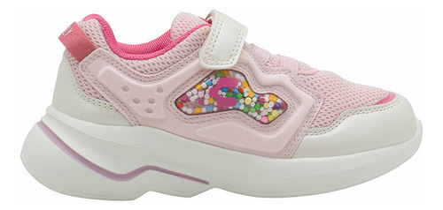 Tenis Charly Para Niña Ajuste Contactel Color Rosa
