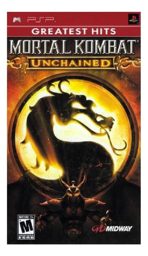 Jogo Mídia Física Mortal Kombat Unchained Original Para Psp