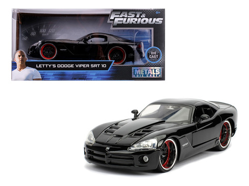 Rapidos Y Furiosos 10 Dodge Viper Srt 10 Escala 1:24