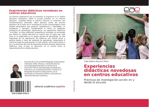 Libro: Experiencias Didácticas Novedosas Centros Educativ