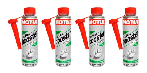 Kit Spray Gasolina Motul Super Octane Booster 300ml C/ 4 Un