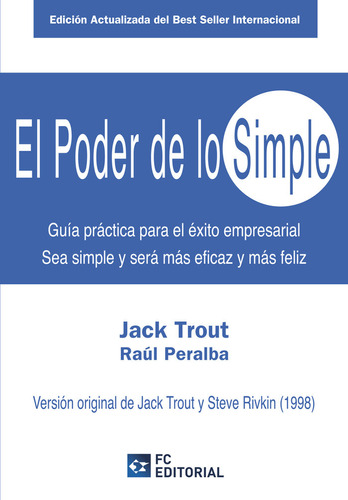 Poder De Lo Simple,el - Trout,jack