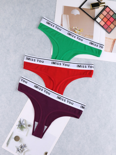 Tangas Sexy Y Cómodas Para Mujer, Pack De 6 Unidades