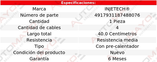 Un Sensor Oxígeno Injetech Tornado L4 1.8l 2006-2011