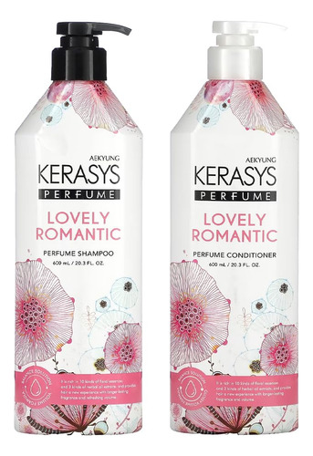 Kerasys Champu Y Enjuague Perfumado Encantador Y Romantico, 