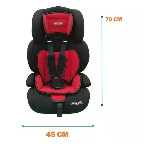 Butaca Booster Auto Bebe Volt Isofix 9-36 Kg Mega Baby