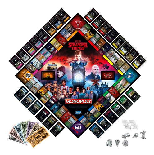 Imagen 5 de 10 de Monopoly Stranger Things 4 Netflix Edición Especial Original