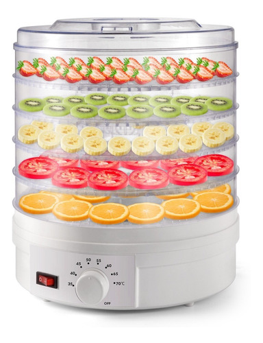 Imagen 2 de 7 de Maquina Deshidratadora Deshidratador De Alimentos 5 Charolas