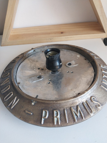 Antiguo Gran Ojo De Buey De Bronce Pplafon 29cm Deco Nautica (Usado)