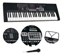 Comprar Teclado Musical Iniciantes Waldman Kep6120x2 Preto 61 Teclas